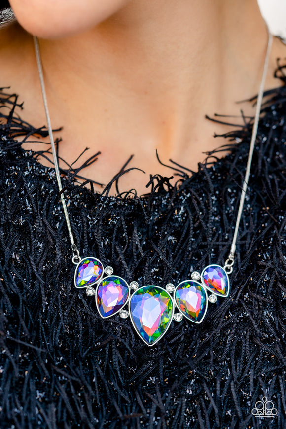 Paparazzi - Regally Refined - Multicolored Necklace