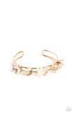 Paparazzi - Uniquely Untapped - Gold Cuff Bracelet