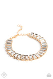 Paparazzi - Darling Debutante - Gold Bracelet