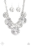 Paparazzi - Barely Scratched The Surface - Silver Necklace