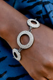 Paparazzi - Hypnotic Hot Shot - Black Bracelet