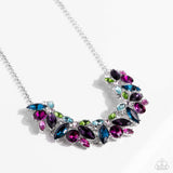 Paparazzi - Crowning Collection - Multicolored Necklace