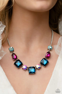 Paparazzi - Elevated Edge - Multicolored Necklace