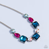 Paparazzi - Elevated Edge - Multicolored Necklace