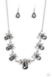 Paparazzi - Explosive Effulgence - Silver Necklace