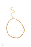 Paparazzi - Glimmer of ROPE - Gold Necklace