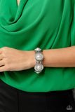 Paparazzi - Summer Serenade - White Pearl Bracelet