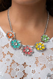 Paparazzi - Playful Posies - Multicolored Necklace