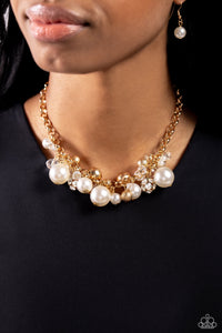 Paparazzi - Corporate Catwalk - Gold Necklace