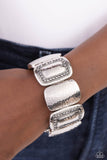 Paparazzi - Refined Radiance - Silver Bracelet