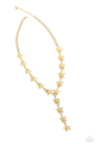 Paparazzi - Reach for the Stars - Gold Necklace