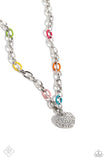 Paparazzi - Colorful Candidate - Multicolored Necklace