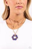 Paparazzi - Tied Triumph - Multicolored Necklace