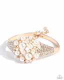 Paparazzi - Royal Red Carpet - Gold Bracelet