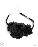 Paparazzi - Very Viscountess - Black Choker Necklace