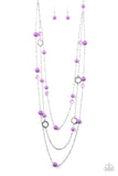 Paparazzi - Brilliant Bliss - Purple Layered Necklace