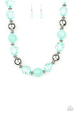 Paparazzi Accessories - Very Voluminous - Green Necklace - Travona's Dazzling Jewels