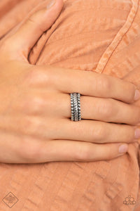 Paparazzi - Tangible Texture - Silver Ring