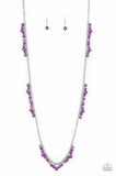 Paparazzi - Miami Mojito - Purple Necklace